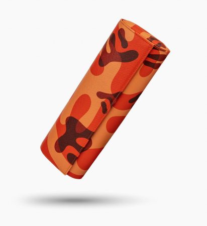 Orange Camo Watch Roll