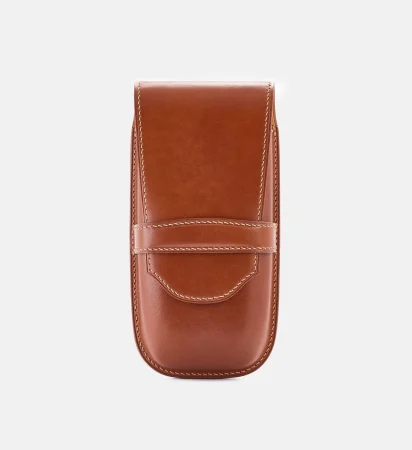 Leather Pen Case Buttero/Brown