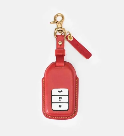 Key Leather Case for Honda – Buttero/Blue, Red
