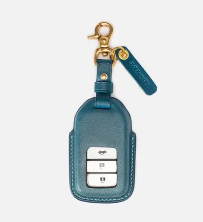 Key Leather Case for Honda – Buttero/Blue, Red