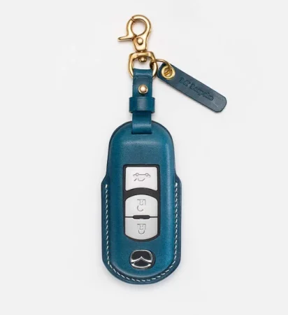 Key Leather Case for Mazda – Buttero/Red, Blue, Green