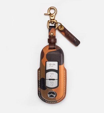 Key Leather Case for Mazda – Buttero/Camo